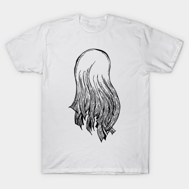 Hair T-Shirt by TKDoodle